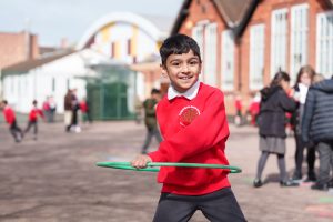 pupil-in-playground